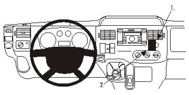 Ford Transit 07-13, Vinklad 07-13 i gruppen Modellanpassat / Ford / Transit / Transit 2007-2013 hos CD Bilradio (240853905)