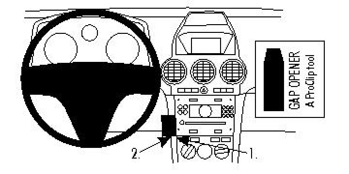 Opel Antara 07-15, Centrerad 07-15 i gruppen Modellanpassat / Opel / Antara / Antara 2006- hos CD Bilradio (240854053)