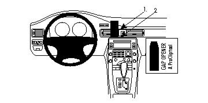 Volvo S80/V70/CX70 08-11, Center Hög 07-11 i gruppen Modellanpassat / Volvo / XC70 / 2008-2011 hos CD Bilradio (240854129)