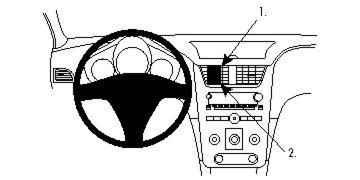 Chevrolet Malibu 08-12, Centrerad 08-12 i gruppen Modellanpassat / Chevrolet / Malibu hos CD Bilradio (240854155)