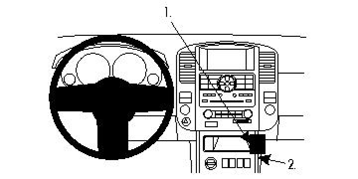 Nissan Pathfinder 10-12, Vinklad 10-12 i gruppen Modellanpassat / Nissan / Pathfinder / Pathfinder 2010-2012 hos CD Bilradio (240854196)
