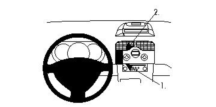 Renault Kangoo 08-13, Centrerad 08-13 i gruppen Modellanpassat / Renault / Kangoo / 2007-2013 (II) hos CD Bilradio (240854206)