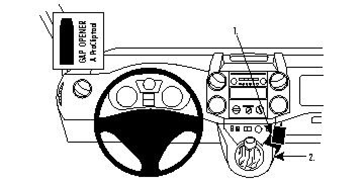 Citroen Berlingo Family 08-15, Vinklad, Låg, Manuell 08-18 i gruppen Modellanpassat / Peugeot / Partner / 2008-2018 (B9) hos CD Bilradio (240854210)