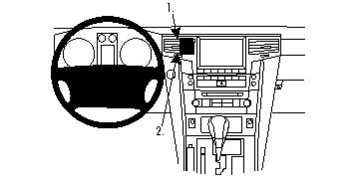Lexus LX Serie 08-15, Centrerad 08-15 i gruppen Modellanpassat / Lexus hos CD Bilradio (240854324)