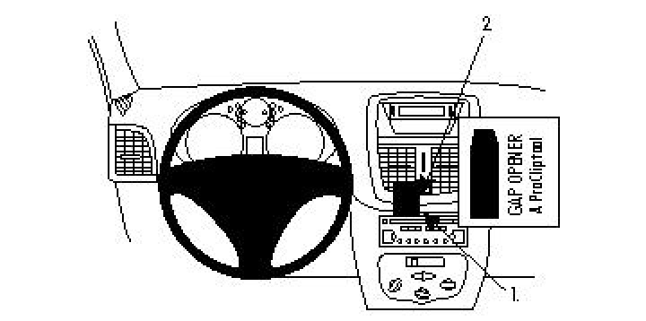 Peugeot 206+ 09-13, Centrerad 09-13 i gruppen Modellanpassat / Peugeot / 206+ / 2009-2013 hos CD Bilradio (240854341)