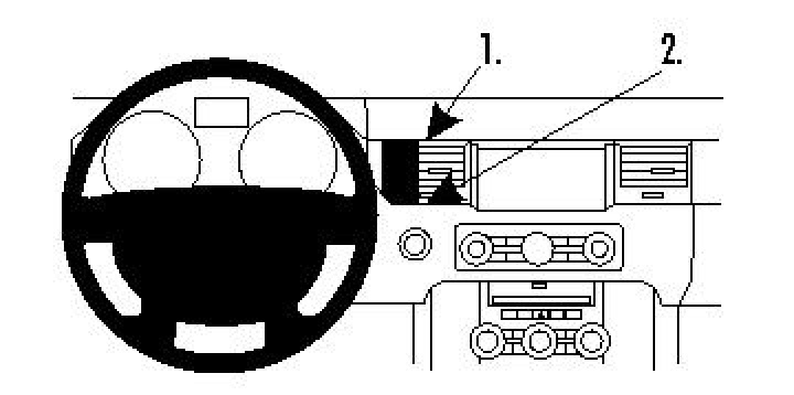 Brodit ProClip Monteringsbygel Range Rover 2010-2013 10-13 i gruppen Modellanpassat / Land Rover / Range Rover Sport hos CD Bilradio (240854420)