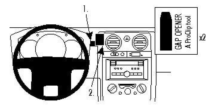 Brodit ProClip, Isuzu D-Max/Rodeo 08-12 08-12 i gruppen Modellanpassat / Isuzu hos CD Bilradio (240854473)