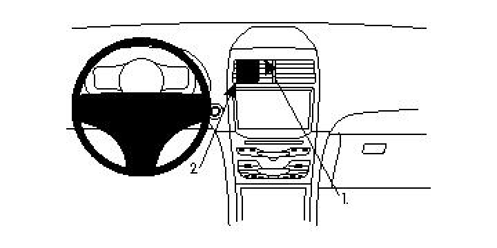 Brodit ProClip, Lincoln MKX 11-15 i gruppen Modellanpassat / Lincoln hos CD Bilradio (240854546)