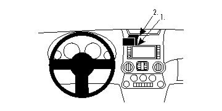 Brodit ProClip, Jeep Wrangler 11-18½ i gruppen Modellanpassat / Jeep hos CD Bilradio (240854548)