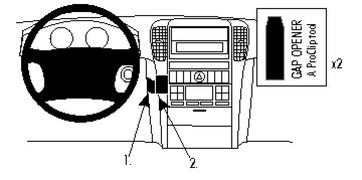 Kia Sorento 02-07, Centrerad 02-07 i gruppen Modellanpassat / Kia / Sorento / Sorento 2002-2006 hos CD Bilradio (240854759)