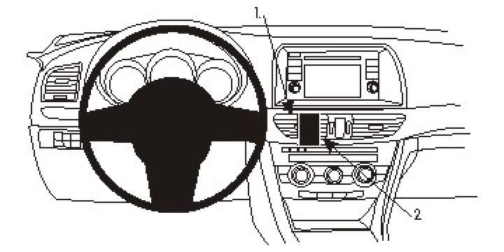 Brodit ProClip, Mazda 6 13-14 13-14 i gruppen Modellanpassat / Mazda / Mazda 6 / Mazda 6 2013-2014 hos CD Bilradio (240854876)