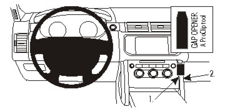 Brodit ProClip, Land Rover Range Rover 13-21 i gruppen Modellanpassat / Land Rover / Range Rover hos CD Bilradio (240854911)