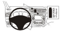 Nissan X-Trail 14-15/Qashqai 14-15, Centrerad 14-21