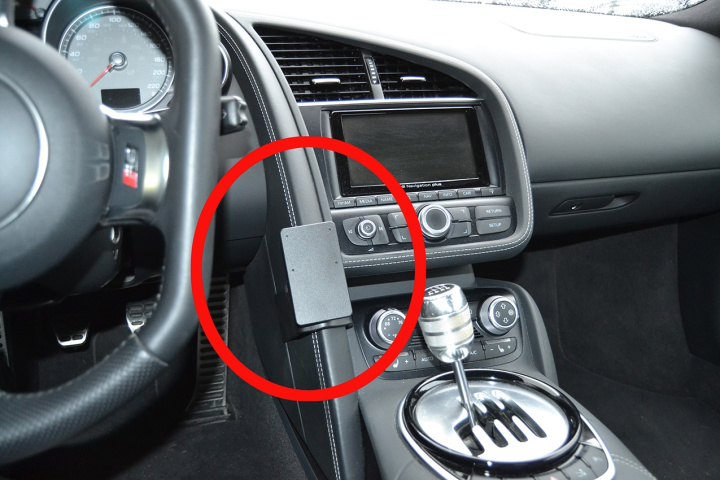 Brodit ProClip, Audi R8 10-16 i gruppen Modellanpassat / Audi / Audi R8 / Audi R8 2007- hos CD Bilradio (240855165)