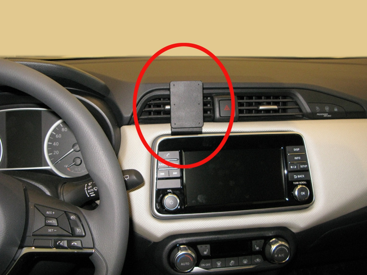 Brodit ProClip, Nissan Micra 17-23 17-23 i gruppen Modellanpassat / Nissan / Micra / Micra 2017- hos CD Bilradio (240855309)