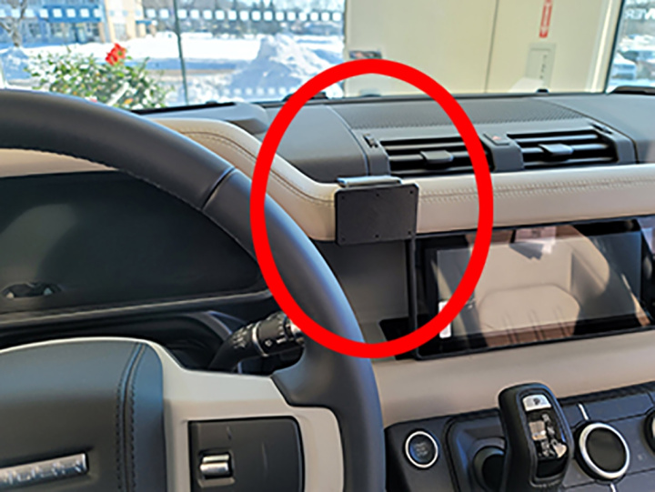 Brodit ProClip, Land Rover Defender 20-26 i gruppen Modellanpassat / Land Rover / Defender hos CD Bilradio (240855657)