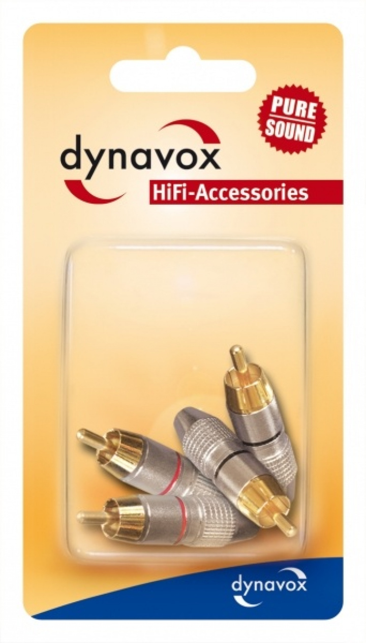 Dynavox RCA High End - 4 Pack i gruppen Tillbehör / Monteringstillbehör hos CD Bilradio (320205093)