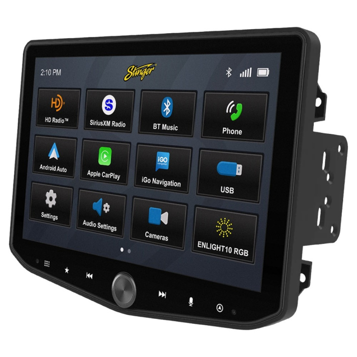 Stinger HORIZON10 iX210E-DG2, 10-tums bilstereo till Dodge RAM 2013-2018 i gruppen Modellanpassat / Dodge / Ram hos CD Bilradio (400IX210EDG2)