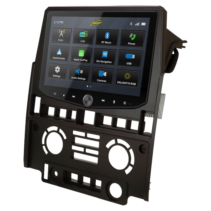 Stinger HORIZON10 iX210E-LR1, 10-tums bilstereo till Land Rover Defender 2007-2016 i gruppen Modellanpassat / Land Rover / Defender hos CD Bilradio (400IX210ELR1)