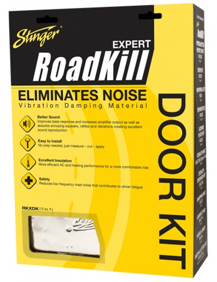 Stinger Roadkill EXPERT - DÖRR KIT 1,1kvm i gruppen Tillbehör / Dämpmaterial hos CD Bilradio (400RKXDK)