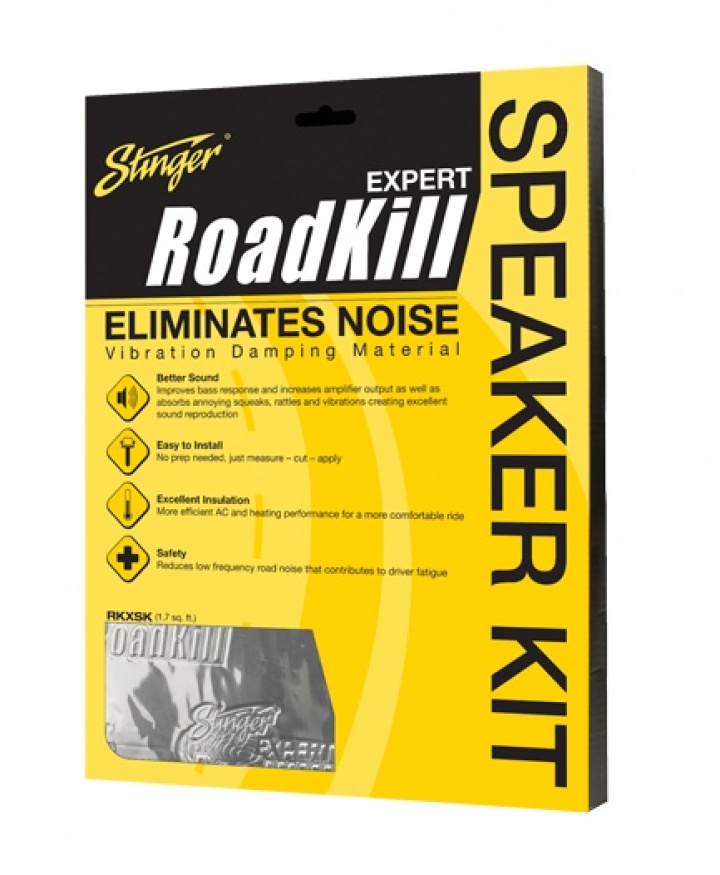 Stinger ROADKILL EXPERT - HÖGTALAR KIT i gruppen Tillbehör / Dämpmaterial hos CD Bilradio (400RKXSK)