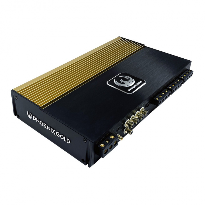 Phoenix Gold ZQA6.8, 6-kanaligt slutsteg med DSP i gruppen Slutsteg / Ljudprocessorer hos CD Bilradio (409ZQA68)