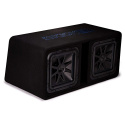 Kicker Solo-Baric L7S DL7S122, portad 2x12 tums baslåda, 2 ohm