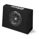 Kicker KickPack KKP210, baspaket med slimmad portad 10 tums baslåda, slutsteg och kablage