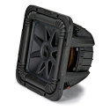 Kicker Solo-Baric L7S102, fyrkantigt 10 tums baselement, 2x2 ohm