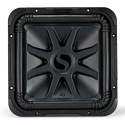 Kicker Solo-Baric L7S122, fyrkantigt 12 tums baselement, 2x2 ohm