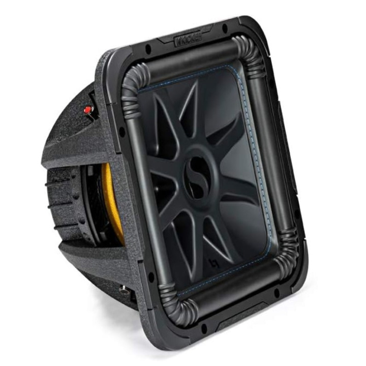 Kicker Solo-Baric L7S124, fyrkantigt 12 tums baselement, 2x4 ohm i gruppen Nyheter hos CD Bilradio (41044L7S124)