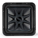 Kicker Solo-Baric L7S124, fyrkantigt 12 tums baselement, 2x4 ohm
