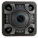 Kicker Solo-Baric L7S124, fyrkantigt 12 tums baselement, 2x4 ohm