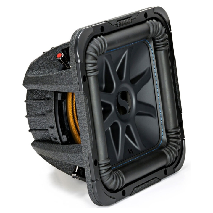 Kicker Solo-Baric L7S152, fyrkantigt 15 tums baselement, 2x2 ohm i gruppen Nyheter hos CD Bilradio (41044L7S152)