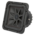Kicker Solo-Baric L7R102, fyrkantigt 10 tums baselement, 2x2 ohm