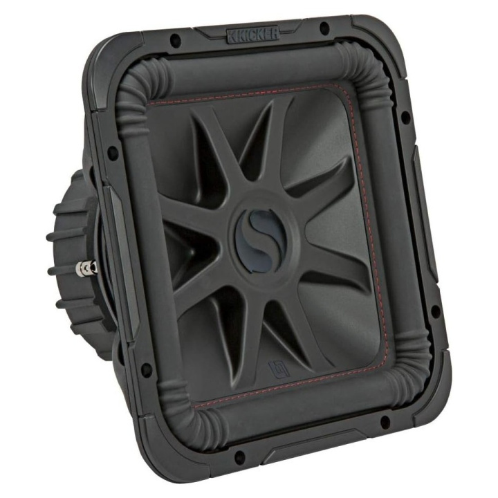 Kicker Solo-Baric L7R122, fyrkantigt 12 tums baselement, 2x2 ohm i gruppen Nyheter hos CD Bilradio (41045L7R122)