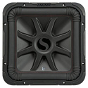 Kicker Solo-Baric L7R122, fyrkantigt 12 tums baselement, 2x2 ohm