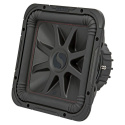 Kicker Solo-Baric L7R122, fyrkantigt 12 tums baselement, 2x2 ohm