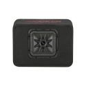 Kicker Solo-Baric TL7R102, slimmad portad 10 tums baslåda, 2 ohm