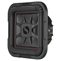 Kicker Solo-Baric L7T102, fyrkantigt slimmat 10 tums baselement, 2x2 ohm