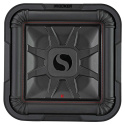 Kicker Solo-Baric L7T124, fyrkantigt slimmat 12 tums baselement, 2x4 ohm