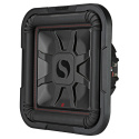 Kicker Solo-Baric L7T124, fyrkantigt slimmat 12 tums baselement, 2x4 ohm