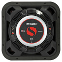 Kicker Solo-Baric L7T124, fyrkantigt slimmat 12 tums baselement, 2x4 ohm