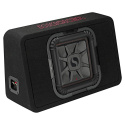 Kicker Solo-Baric TL7T102, slimmad sluten 10 tums baslåda, 2 ohm