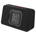 Kicker Solo-Baric TL7T82, slimmad sluten 8 tums baslåda, 2 ohm