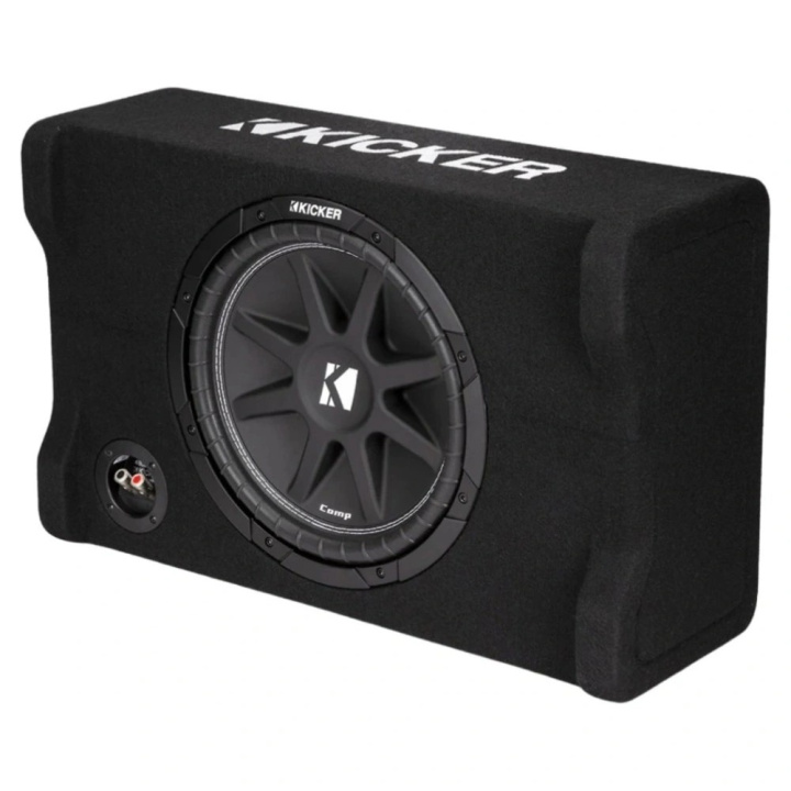 Kicker Comp CDF124, sluten nedåtriktad 12 tums baslåda, 4 ohm i gruppen Nyheter hos CD Bilradio (41048CDF124)