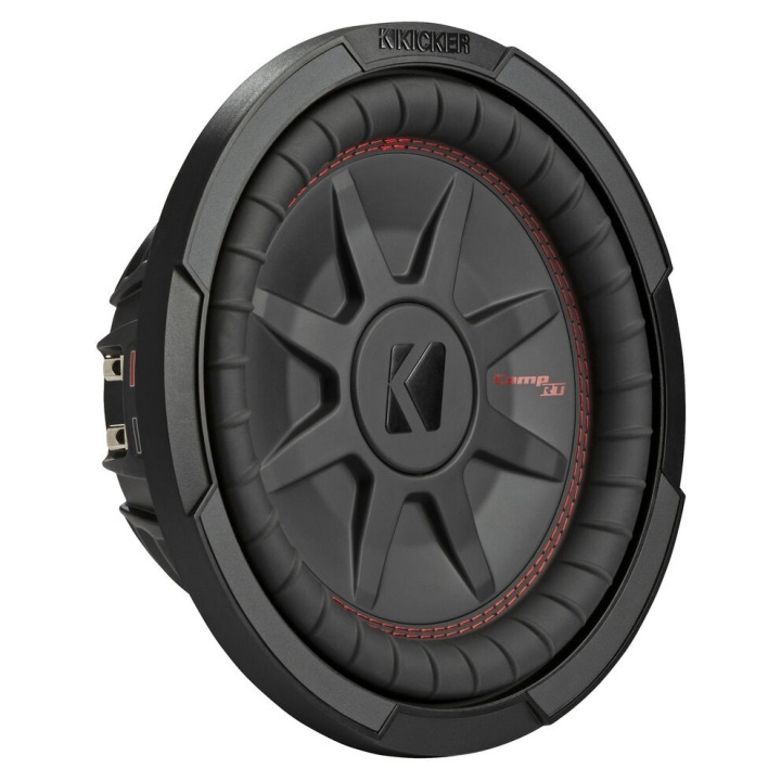 Kicker CompRT CWRT104, slimmat 10 tums baselement, 2x4 ohm i gruppen Nyheter hos CD Bilradio (41048CWRT104)