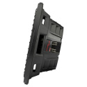 Kicker CompRT CWRT122, slimmat 12 tums baselement, 2x2 ohm