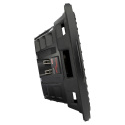 Kicker CompRT CWRT122, slimmat 12 tums baselement, 2x2 ohm