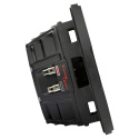Kicker CompRT CWRT672, slimmat 6.75 tums baselement, 2x2 ohm
